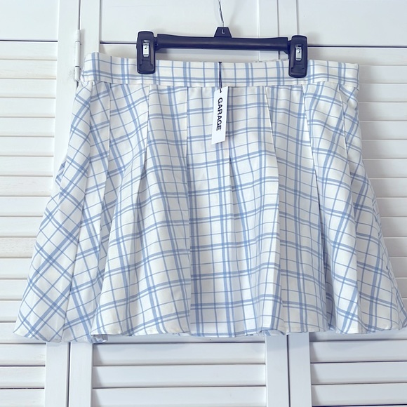 Garage Skirts Nwt Plaid Skirt Poshmark